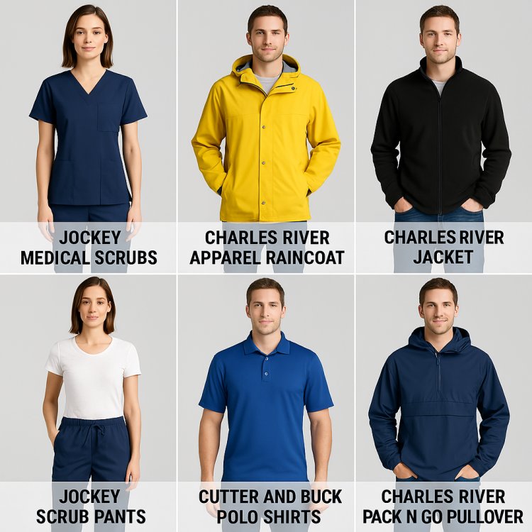 Stylish Comfort: Jockey Scrubs, Charles River Jackets & More | ApparelShopUSA