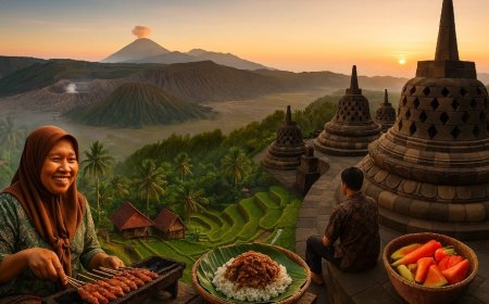 Discover Java’s Hidden Harmony: Borobudur, Mount Bromo, and Traditional Indonesian Cuisine