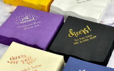 Custom Napkins That Leave A Lasting Impression With Style And Branding