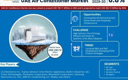 UAE Air Conditioner Industry Share, Demand, and Future Forecast - 2030