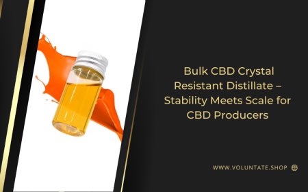 Bulk CBD Crystal Resistant Distillate – Stability Meets Scale for CBD Producers