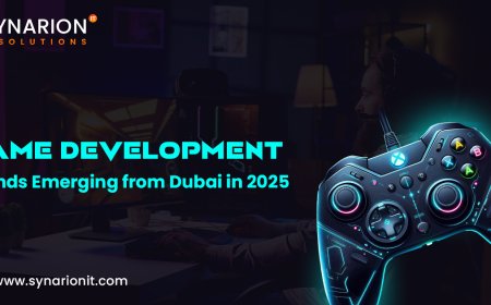 Top Game Development Trends Emerging from Dubai in 2025