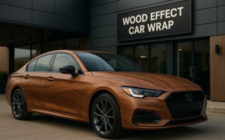 Transform Your Car with Wood Effect Car Wrap: A Stylish Touch by Samsung Interior Film