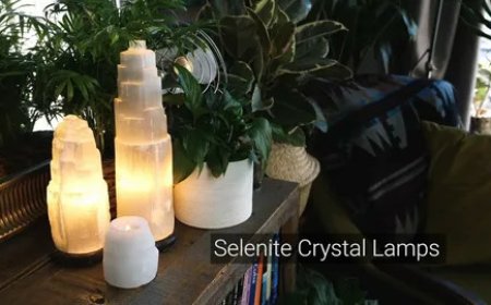 Best UK Stores to Buy Selenite Crystal Lamps